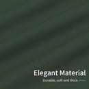 Easy-Going Blackout Curtains for Bedroom, Solid Thermal Insulated Grommet and Noise Reduction Window Drapes, Room Darkening Curtains for Living Room, 2 Panels(42x63 in, Greyish Green)