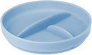 Olababy 100% Silicone Suction Plate | Toddler Plates with Suction | Divided Plates for Kids | Self Feeding Baby Essentials | Baby Registry Must Haves | Microwave Dinner Plates (Blueberry) by TinyTreasures Baby Boutique