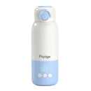 Portable Bottle Warmer for Travel,12.5oz Cordless Baby Milk Warmer on The go for Formula,Breastmilk,Water,3 Mins Fast Heating & Precise Temp Control Travel Essential by TinyTreasures Baby Boutique