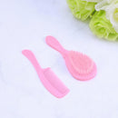 HEALLILY Kids Comb Baby Hair Brush and Comb Set for Newborn Scalp Grooming Product for Infant Toddler Kids (Pink) by TinyTreasures Baby Boutique