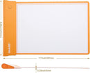 IMAGE Light Up Tracing Pad Orange Drawing Tablet Coloring Board for Kids Children Toy Gift for Girls Boy (Includes 10 Traceable Sheets and Two Clips) by TinyTreasures Baby Boutique
