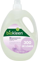 Biokleen Natural Laundry Detergent - 300 HE Loads - Liquid, Eco-Friendly, Plant-Based, No Artificial Fragrance, Colors or Preservatives, Lavender Lily, 150 Fl Oz by TinyTreasures Baby Boutique