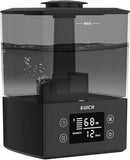 Air Humidifiers for Bedroom and Baby, Home & Plants - KUICH 2.4L Cool Mist Humidifiers for Nursery, 26db Quiet Top Fill Air Humidifier Lasts Up to 30 Hours, Auto Shut-Off, Easy to Fill and Clean,Black by TinyTreasures Baby Boutique