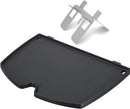 Uniflasy 6558 Cast Iron Griddle Plate for Weber Q1200 Q1000 Q120 Q100 Series Gas Grills, Cooking Griddle Replacement Parts for Weber Q1200 Q1000 Grill Accessories, 12.6 x 8.6 Inches by GreenHaven Gardens