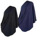 LK Baby Infinity Nursing Scarf Breastfeeding Cover Ultra Soft Premium Jersey Polyester (2pk black/navy) by TinyTreasures Baby Boutique