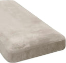 H.VERSAILTEX Velvet Stretch Individual Chaise Cover Sectional Couch Covers for L Shaped Sofa Both Left/Right Furniture Protector Seat Cushion Sofa Cover (1 Piece Chaise Cover, French Oak) by CozyNest Decor