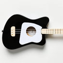 Loog Mini Acoustic kids Guitar for Beginners 3-strings Ages 3+ Learning app and lessons included Black by TinyTreasures Baby Boutique