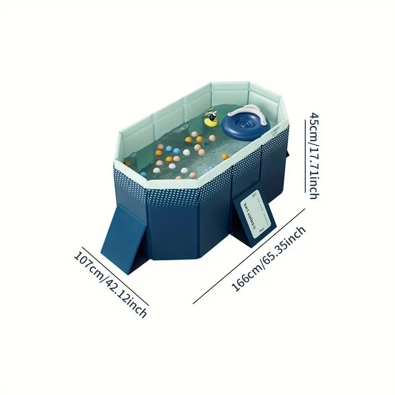 1.6m PVC Folding Pool (Not Inflatable), photo 6 of 10