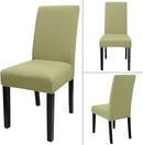 JQinHome Sage Green Chair Covers for Dining Room Set of 6, High Stretch Removable Washable Parsons Chair Slipcover for Home Party Hotel Wedding Ceremony (6PCS,Sage Green) by CozyNest Decor