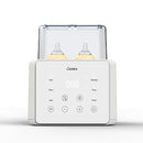 LAREX Double Bottle Warmer, 11-in-1 Fast Baby Bottle Warmer for Breastmilk and Formula, with Timer, Fits 2 Bottles, Accurate Temp Control, Milk Warmer with Thaw, Steri-lizing, Keep Warm, Heat Food by TinyTreasures Baby Boutique