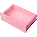 4 -Layer Salon Storage Cabinet,Beauty Barber Salon Styling Station Organizer Equipment,Hair Stylist Station Set with 2 Hair Dryer Holders,4 Drawers and Raised Table Legs