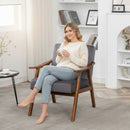 Accent Chair, Classic Mid Century Modern For Extra Seating by HouseOfZazla