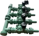 Orbit 4-Valve Preassembled Manifold, Poly Pipe (4-Valve Preassembled Manifold) by GreenHaven Gardens