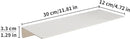 JOOM White Floating Shelves for Wall Storage, Metal Wall Shelves for Living Room, Bathroom, Kitchen, 12” Small Display Shelves for Collectibles(2 PCS) by CozyNest Decor