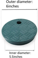 5 Pack Valve Box Cover, ID 5.5" OD 6" Universal Round Valve Box Cover Lid Replacement for Sprinkler System Irrigation Circular Valve Box- Green (5 Pack) by GreenHaven Gardens