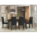 Acadian - Parson Dining Chair (Set of 2) - Distressed Black by HouseOfZazla