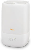 Crane Ultra-Quiet 3-in-1 Humidifier for Baby with Essential Oil Tray, 7-Color Sleep Light, 1 Gallon Top-Fill Tank, Ideal for Bedroom by TinyTreasures Baby Boutique