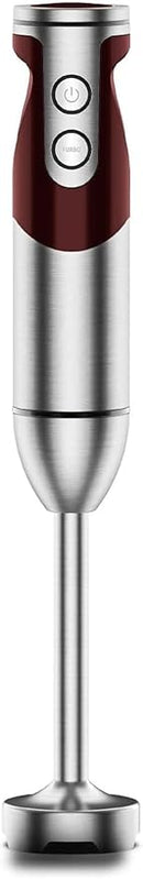 MEGAWISE new Hand Blender Series Single Hand Blender,no attachments,12-Speed,Includes Powerful Blender Stick- Easy to Clean and Perfect for Smoothies, and More (RED) by TinyTreasures Baby Boutique