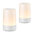 G Keni Nursery Baby Night Light for Kids, Portable LED Touch Night Lamp for Kids and Adult, Breastfeeding, Sleep Aid, USB Rechargeable Nursing Lamp, Bedside Dimmable Warm Night Light (2 Pack) by TinyTreasures Baby Boutique