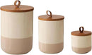 Coffee Canister, Ceramic Food Storage Jars with Lids Salt Matcha Container Brown Sugar Container Bowl for Kitchen Tea, Coffee Beans, Spice (