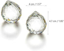 Crystal Ball Prism 40 mm/1.57 Inch Decorative Ball for Chandelier Window Suncatcher 10 Pack Rainbow Maker by GreenHaven Gardens