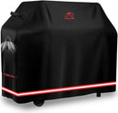 BBQ Grill Cover, 52 Inch Heavy Duty Waterproof 3 Burner Barbecue Gas Grill Covers for Weber Spirit Char-Broil Performance and Signature, Black by GreenHaven Gardens