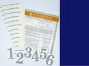 Little Acorns DIY Vinyl Growth Chart Ruler Decal Kit, Large