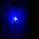 2Pack Sensor LED Night Light Plug in Lamp Mushroom Nightlight Cute Night Lights for Adults Kids Bedroom, Bathroom,Toilet,Hallway,Stairs,Kitchen Blue by TinyTreasures Baby Boutique