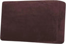 H.VERSAILTEX Velvet Stretch Individual Couch Cushion Cover Plush Slipcover for Loveseat Sofa Furniture Protector Seat Cover (1 Piece Loveseat Cushion Cover, Brown) by CozyNest Decor