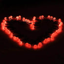Globe Ball Fairy Lights, 50 LEDs 23ft/7M Solar Led Globe String Lights Waterproof with Two Lighting Modes for Garden Outdoor Party Christmas Decoration (Red) by GreenHaven Gardens