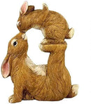 Design Toscano Balancing Bunny Love Garden Rabbit Statue by GreenHaven Gardens