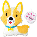 C.S. Kids Magic World DIY Personalised Sewing Kit - Puppy |Frist Sewing Arts & Crafts Gifts | Educational Sewing Kit for Kids | Sew Your Own (Safety Needle & Instruction Included) by TinyTreasures Baby Boutique