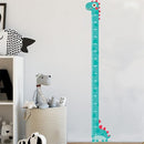 Green Dinosaur Vinyl Self-Adhesive Growth Chart Decal for Kids Room Bedroom Nursery Wall Decor StickerRemovable Baby Height Measure Mural 10cm to 170cm by TinyTreasures Baby Boutique