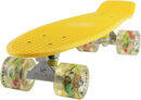 Skateboards Complete 22 Inch Mini Cruiser Retro Skateboard for Kids Boys Youths Beginners by TinyTreasures Baby Boutique