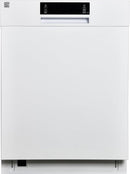 Kenmore 24" Built-in Stainless Steel Tub Dishwasher EasyFlex 3rd, SmartWash, UltraWash Plus, TurboDry, and MoreSpace Adjustable Rack, Energy Star Certified, White by TinyTreasures Baby Boutique