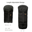 funlife Universal Stroller Bunting Bag for 0-5T with Length Extension,Ultra Soft Waterproof Outdoor Sleeping Bag with Hoodie,Warm Winter Stroller Blanket for Infant Toddler by TinyTreasures Baby Boutique