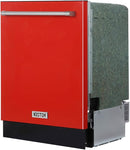 Large Capacity 24 inch Top Control Built-In Dishwasher with Third Rack – ENERGY STAR Certified, 47-dBA Ultra-Quiet, Stainless Steel (Red) by TinyTreasures Baby Boutique
