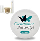 Clearwater Butterfly Live Painted Lady Butterflies - 33 Live Caterpillars Kit - Live Caterpillars to Butterflies - Classroom/School Kit & Habitat - (Suitable for All Ages) by TinyTreasures Baby Boutique