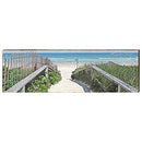 Alligator Point Beach, Florida Wooden Sign | Wall Art Print on Real Wood