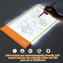 IMAGE Light Up Tracing Pad Orange Drawing Tablet Coloring Board for Kids Children Toy Gift for Girls Boy (Includes 10 Traceable Sheets and Two Clips) by TinyTreasures Baby Boutique