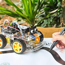 OSOYOO Robot Car Starter Kit for Arduino | STEM Remote Controlled App Educational Motorized Robotics for Building Programming Learning How to Code | IOT Mechanical DIY Coding for Teens Adults by TinyTreasures Baby Boutique