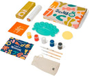 Sculpd Kids Painting Kit, Paint Craft Set for Kids Age 4 to 6, Includes 10 Colour Paint Set, 4 Paint Pens, 2 Canvases, Easels, Magnetic Picture Frame, Additional Art Supplies and Free Guidebook by TinyTreasures Baby Boutique