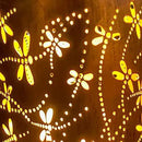 2 Pack Dragonfly Solar Lantern Lights Outdoor Decor, Hanging Metal Decorations Waterproof with LED Light, Landscape Lights for Garden Patio Yard Lawn Backyard Front Porch Gifts for Mom Grandma by GreenHaven Gardens