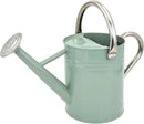 Metal Watering Can for Outdoor Plants, Galvanized Steel Watering Can with Removable spout, 1 Gallon,Perfect Home & Garden Décor Cream Green by GreenHaven Gardens