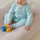 Baby Lounger - Snuggle Cozy Me Infant Lounger for Newborns | Breathable & Soft, Portable Awake-Time Pad, Essential Baby Gift- Petal (Lounger Cover Included) by TinyTreasures Baby Boutique