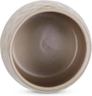 DII Kitchen Accessories Collection, Textured Matte Ceramic Canister Set, Stone, Dimple, 2 Piece by CozyNest Decor