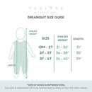 Tealbee DREAMSUIT: Toddler Sleep Sack with Feet 3T 4T - 1.2 TOG Four Season Baby Wearable Blanket for Walkers - Rayon made from Bamboo, Organic Cotton Sleeping Bag - Sunshine by TinyTreasures Baby Boutique