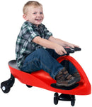 Wiggle Car - Ride on Toy for Ages 3 and Up - Toddler Ride on Toys with no Batteries, Gears, or Pedals Just Twist, Wiggle, and Go by Lil’ Rider (Red) by TinyTreasures Baby Boutique