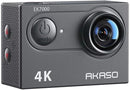 AKASO EK7000 4K30FPS 20MP WiFi Action Camera with EIS Ultra HD 131FT Waterproof Underwater Camera Remote Control 4X Zoom Support External Microphone Black by TinyTreasures Baby Boutique