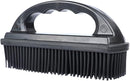 Rubber Pet Hair Removal Brush Lint & Cat Dog Hair Remover Brush Pet Silicone Lint and Debris Remover for Cleaning, Grooming, Home,Black by CozyNest Decor